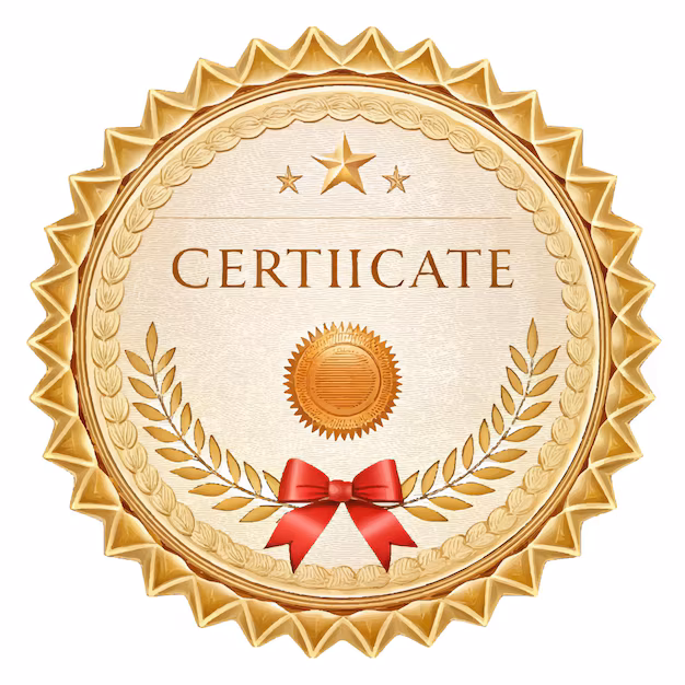 Certificates